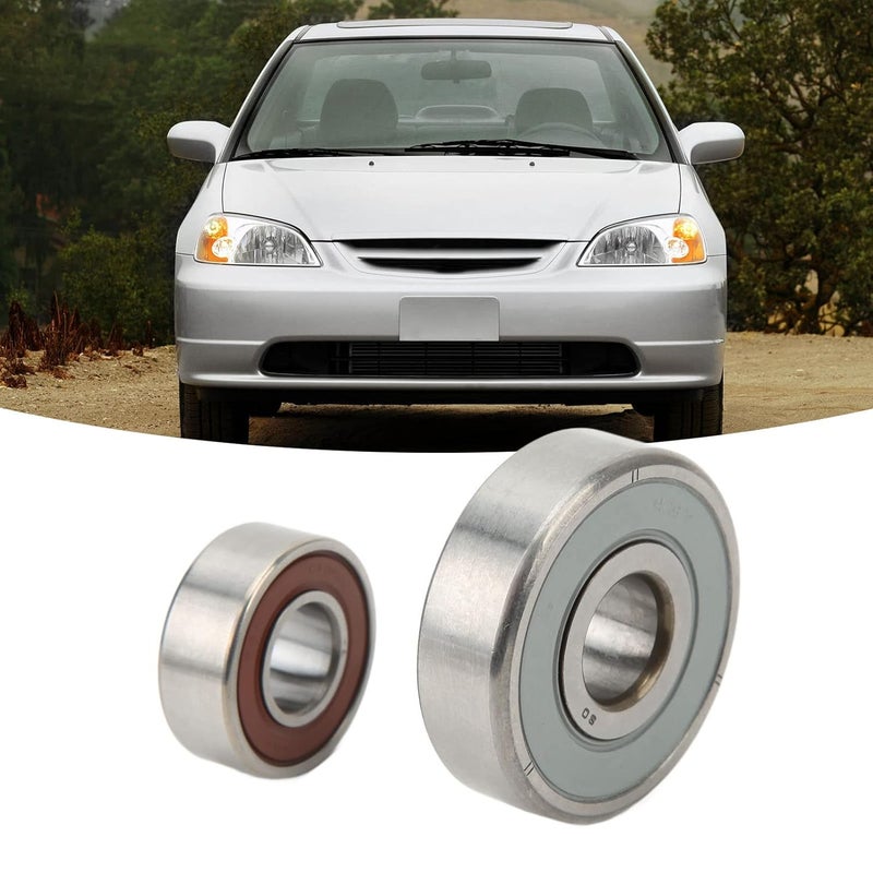 VINGVO Alternator Bearing Kit, Aluminum Alloy 949100‑3330 Large and Small High Strength Rustproof Shock 2Pcs for Alternators - Image 2